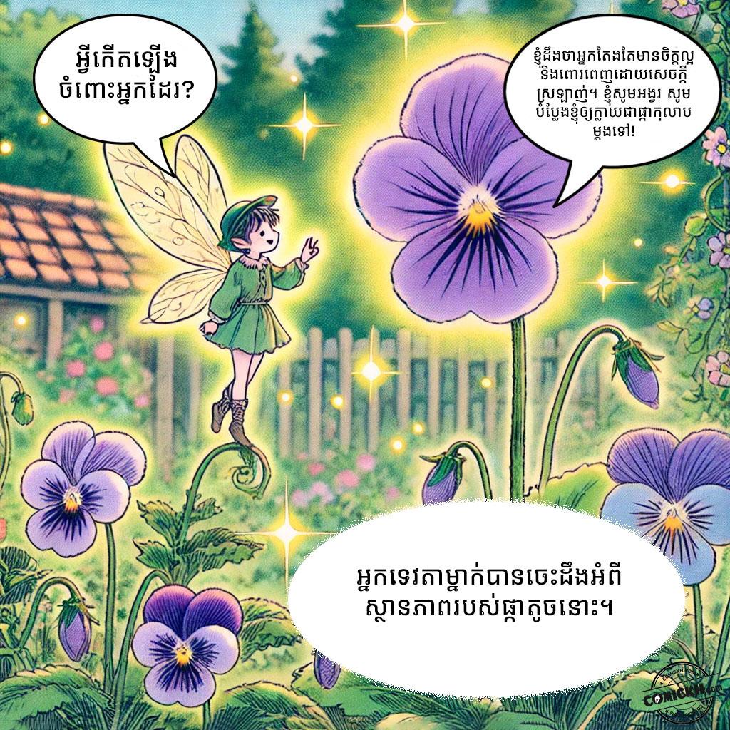 បំណងប្រាថ្នារបស់វីយ៉ូឡែត: Oneshot
